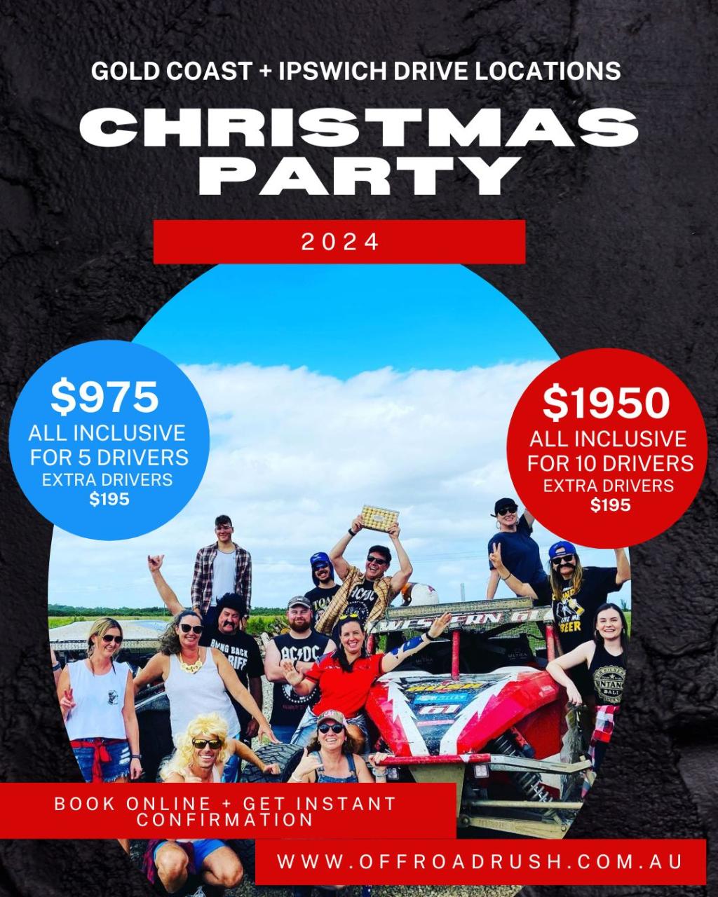  GOLD COAST V8 & TURBO BUGGY GROUP PACKAGE - 5 Drivers