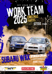 IPSWICH  - WRX SUBARU GROUP PACKAGE - 10 Drivers