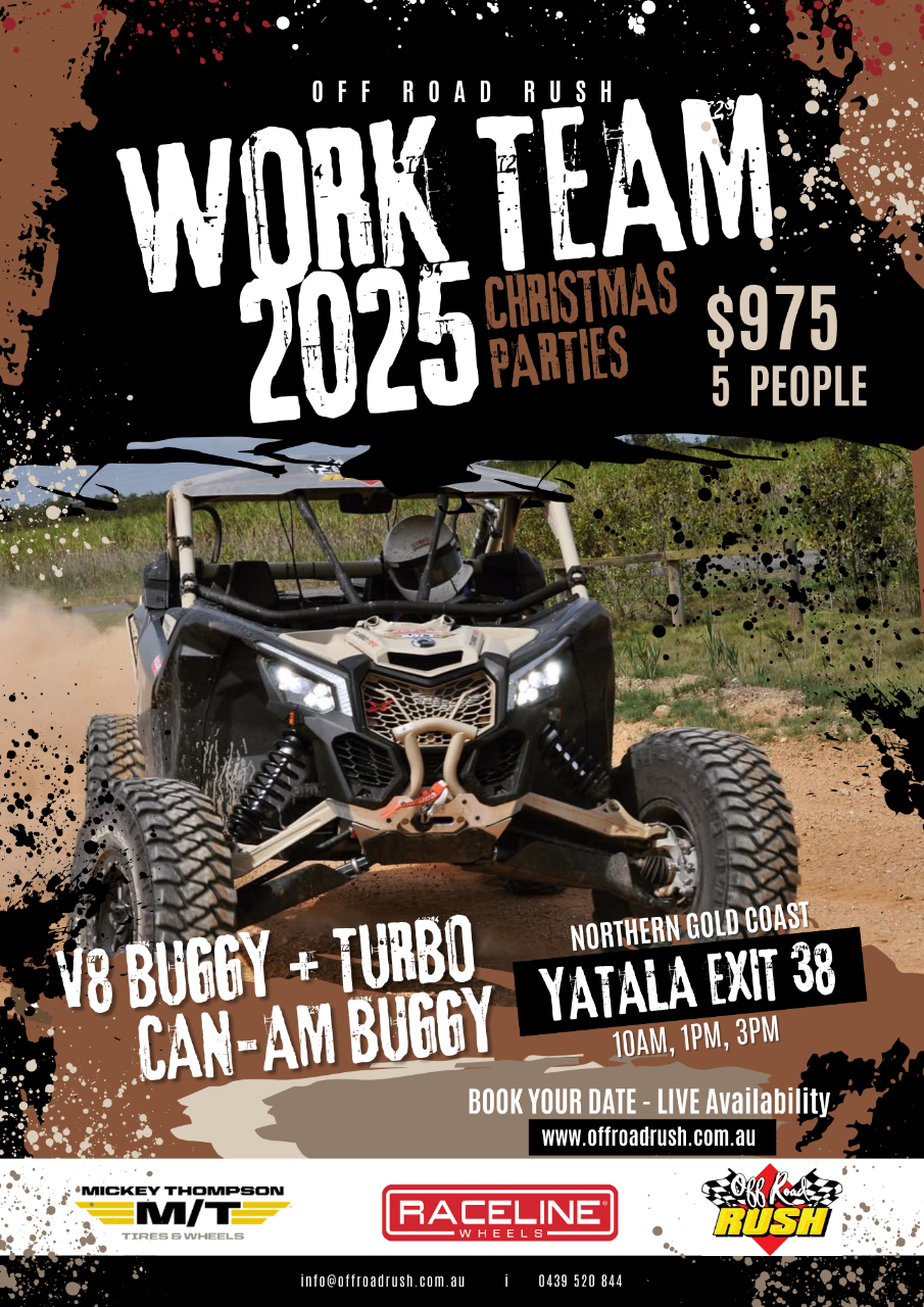  GOLD COAST - V8 & TURBO BUGGY GROUP PACKAGE - 5 Drivers