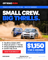 IPSWICH  - WRX SUBARU GROUP PACKAGE - 5 Drivers