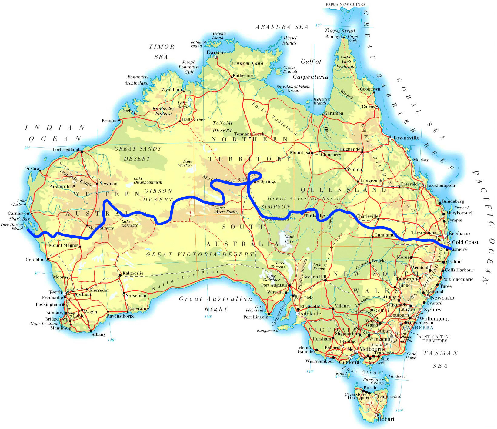 Across Australia Tagalong Tour