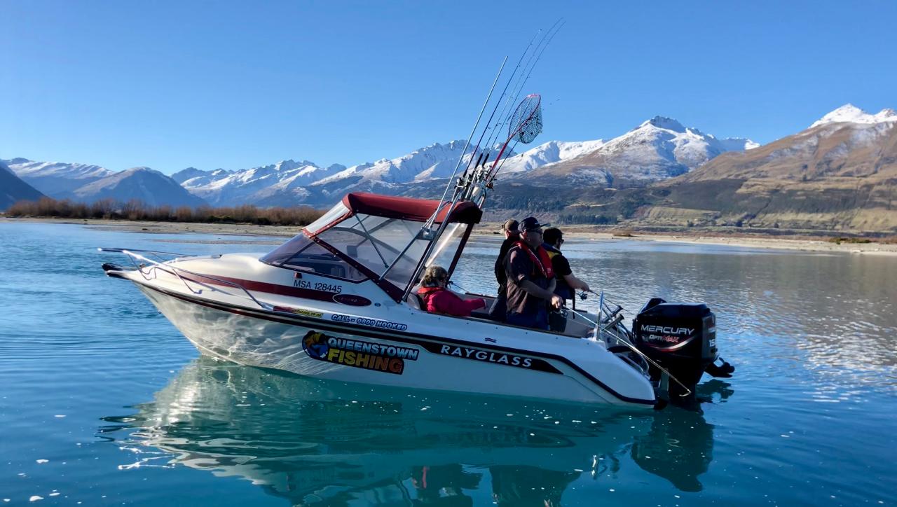 2 Hour Fishing Experience (shared charter) - GLENORCHY