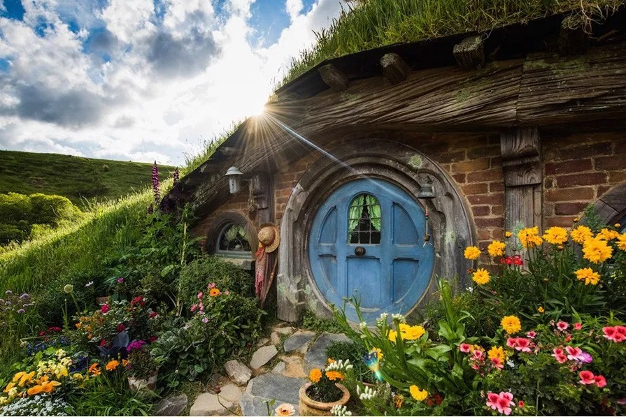 Hobbiton & Waitomo Glowworm Caves Tour