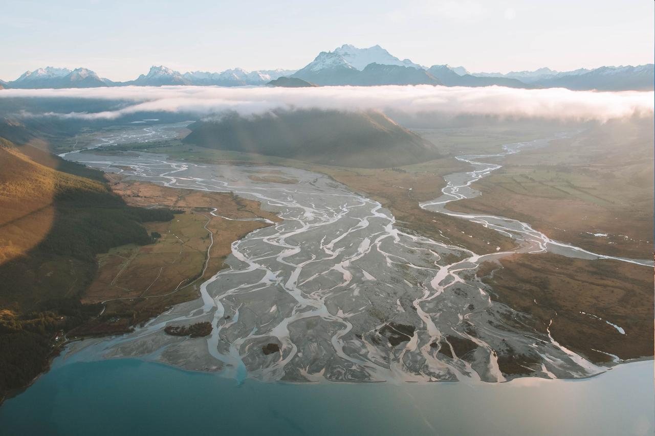 Earnslaw Burn + The Glaciers