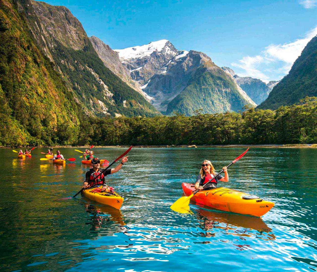 Milford Sound Fly | Cruise + Kayak | Fly