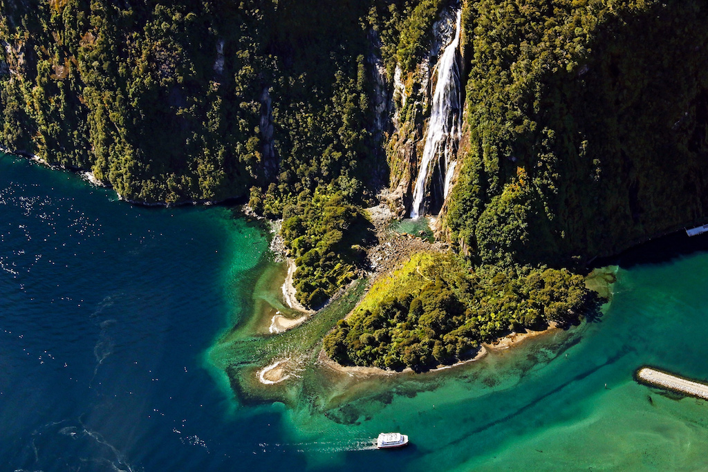 Milford Sound Overhead Flight