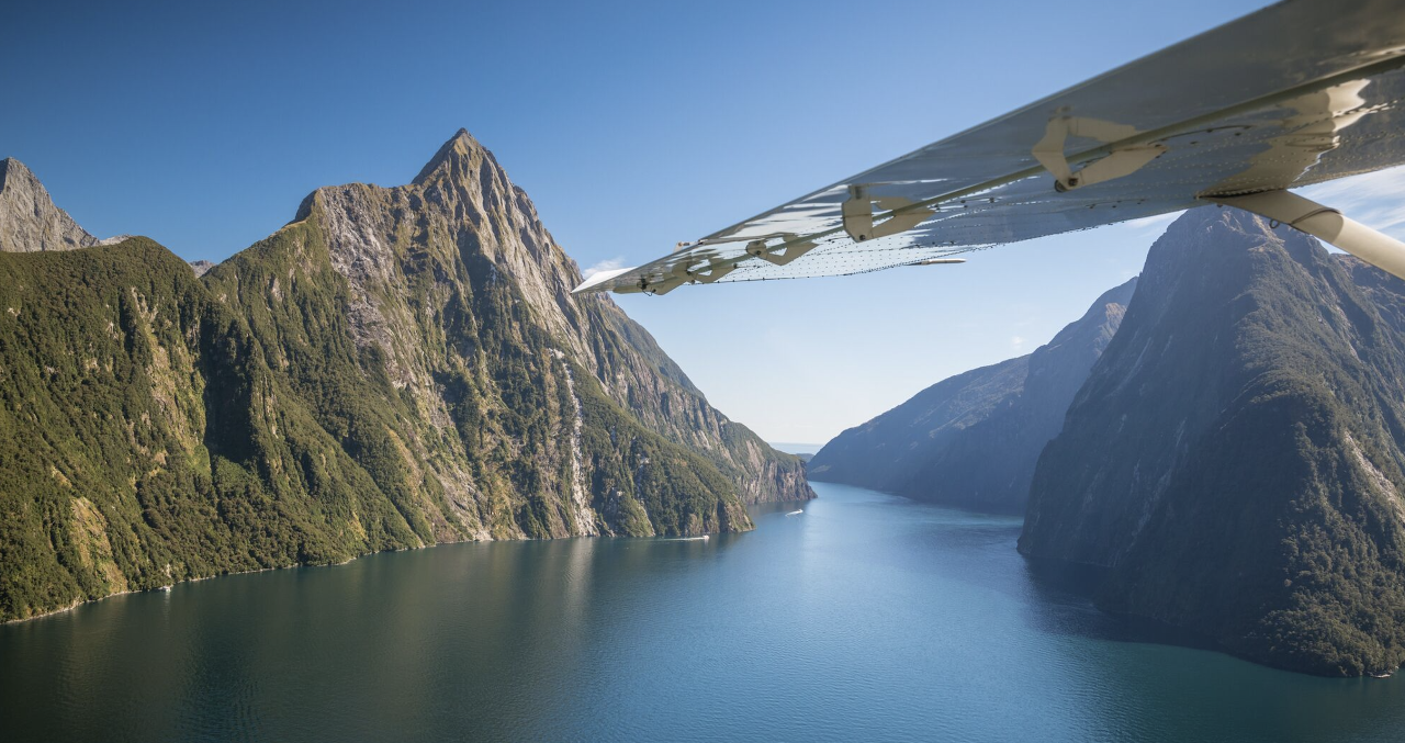 Milford Sound Scenic Flyover