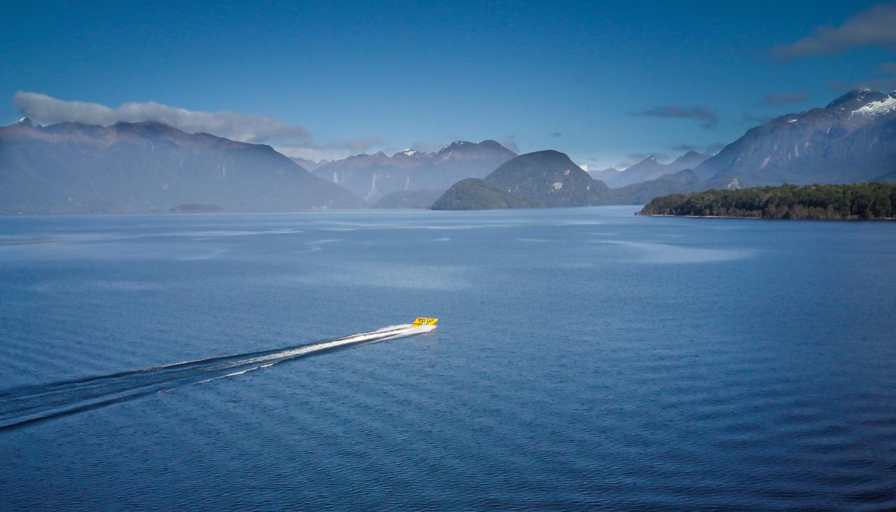 Private Kepler Jetboat & Hike