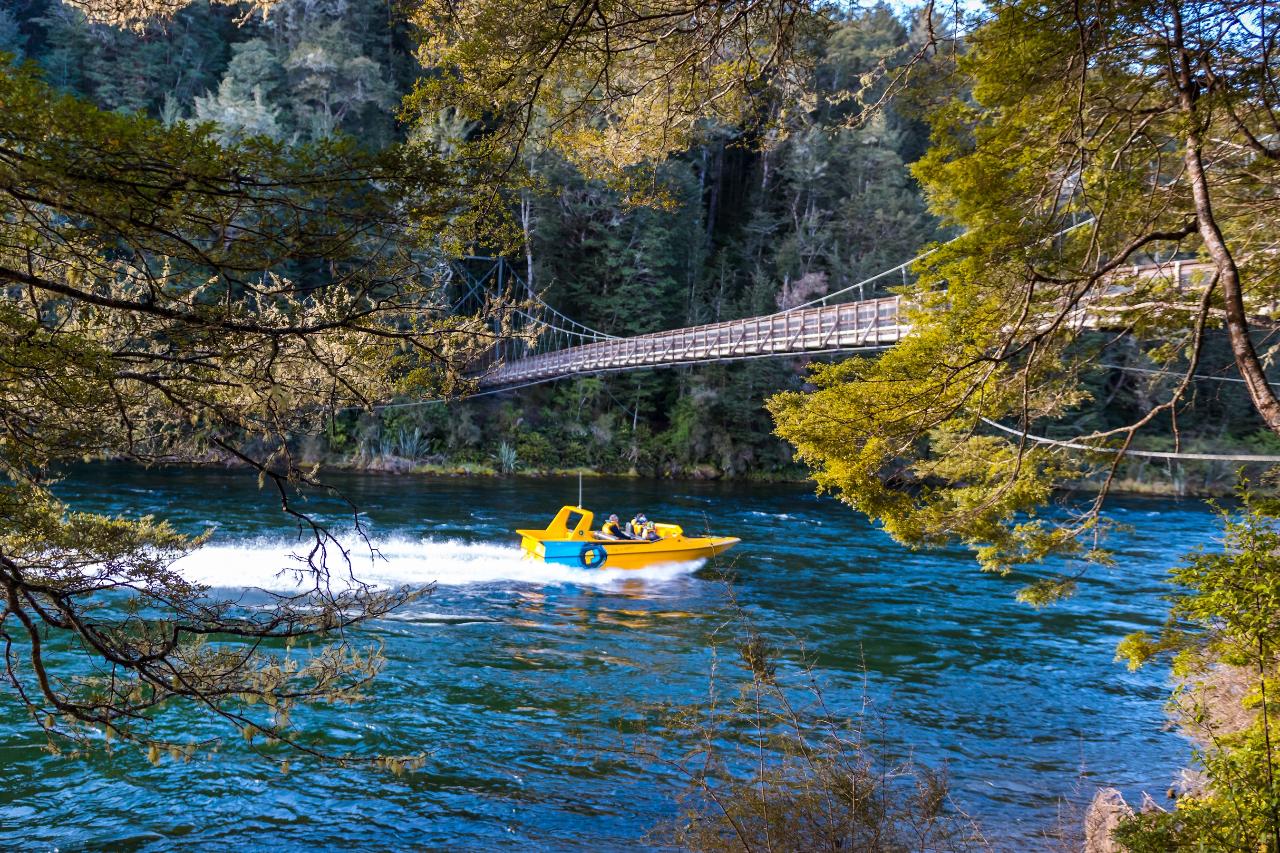 Private Kepler Jetboat & Hike