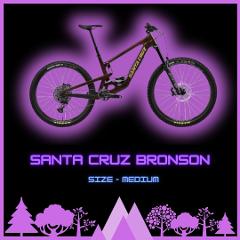 Santa Cruz Bronson 5 Size Medium Full Day 