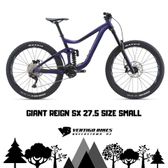 Giant Reign SX 27.5" Size Small Wheel Full Suspension Half Day