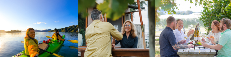 Kayak and Vines with the Marlborough Tour Company