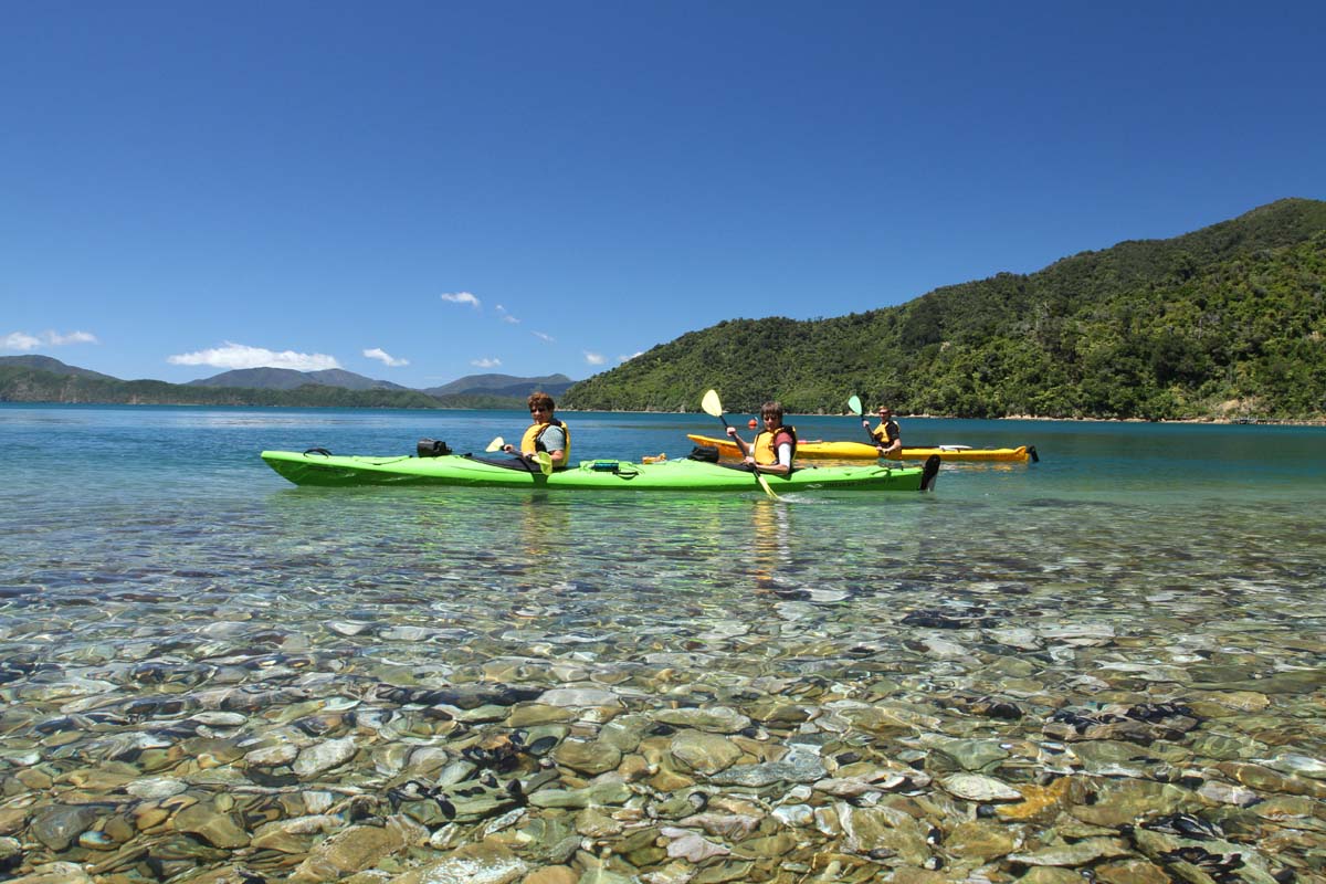 Kayak Rental - Multi day Queen Charlotte Package