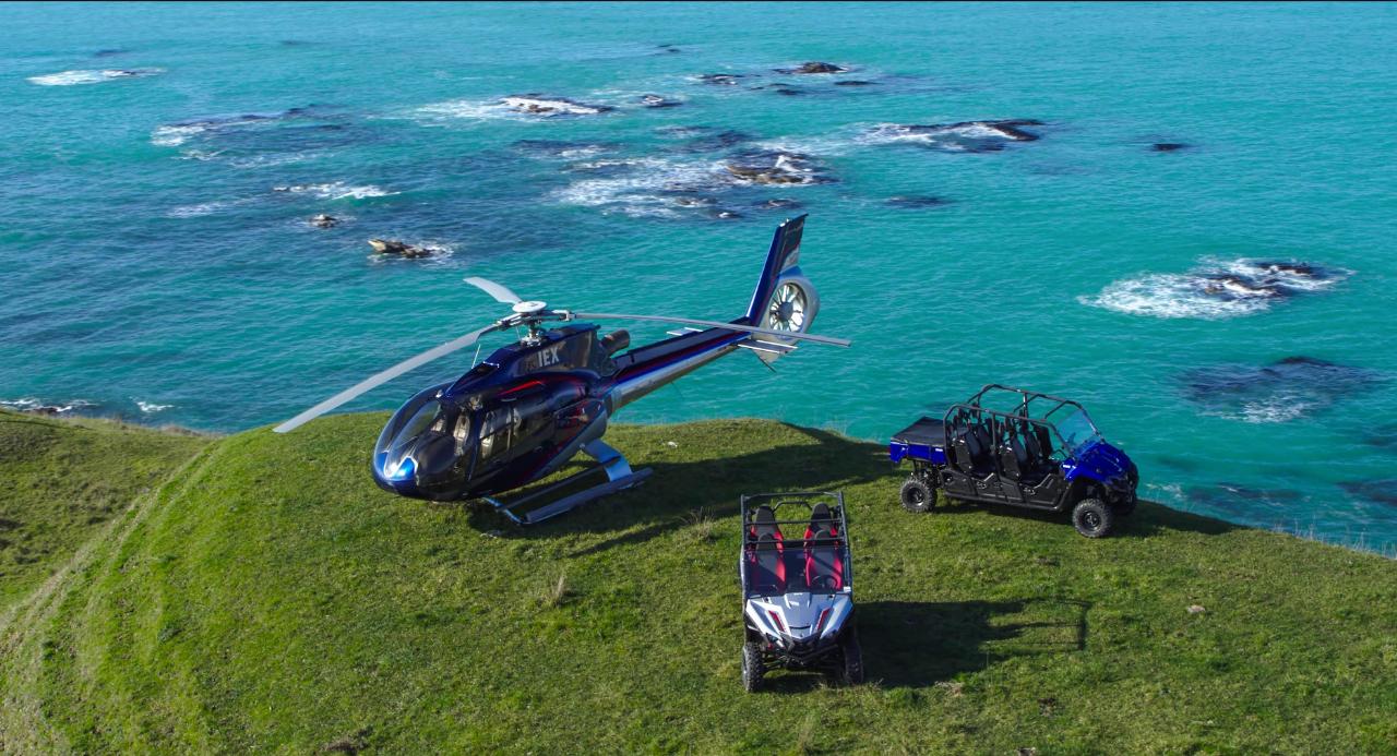 Kaikōura Helicopters ATV adventure