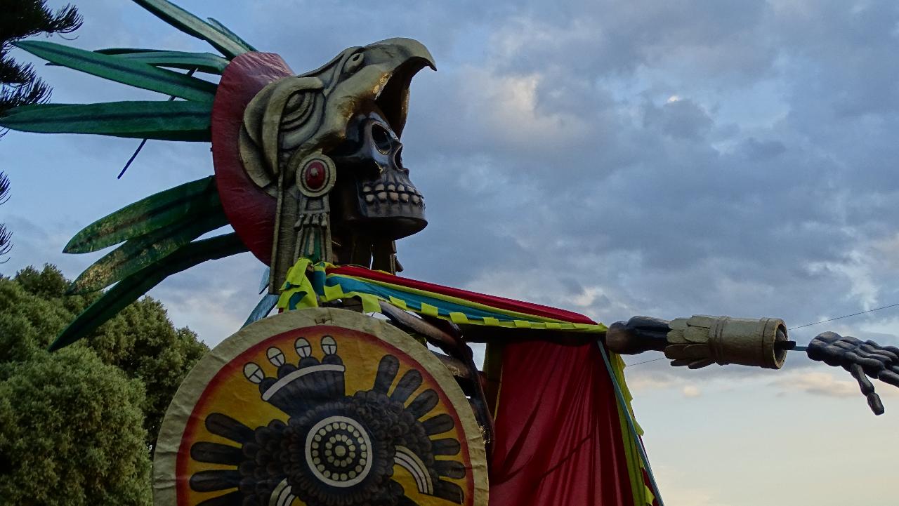 Dia de Muertos Tour: Cempasúchil Fields and Giant Catrinas in Atlixco (Small-group/ 13h) 