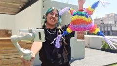 Design your Own Cute Colorful Pinata in Mexican Style