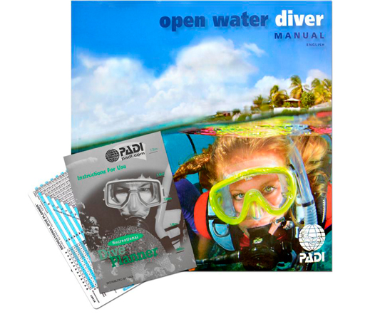 PADI Open Water Diver -  Digital Manual Included (Best Option)