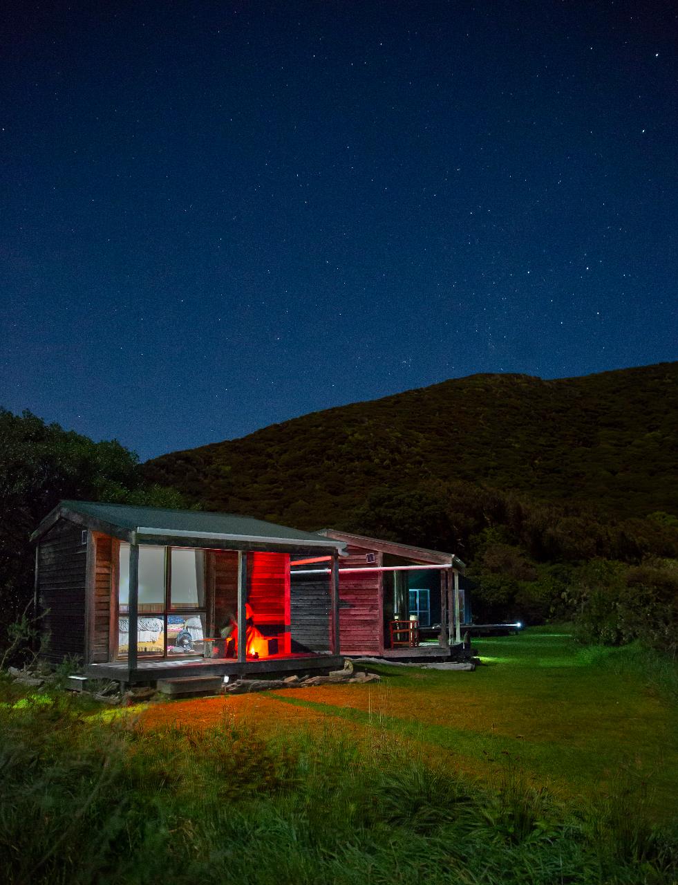 Kapiti Overnight Tour - Cabin