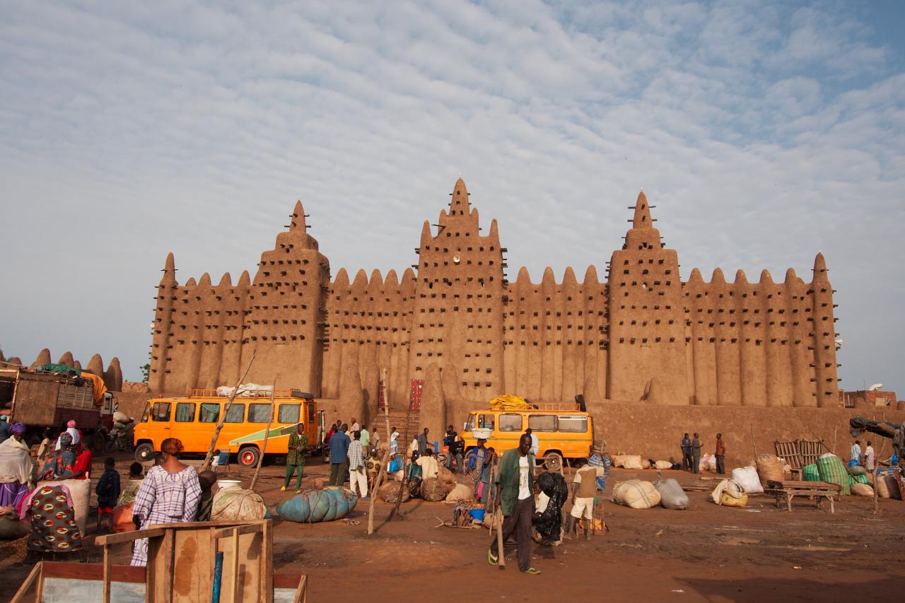 Djenne 3-Day Mosque and Market Tour from Bamako