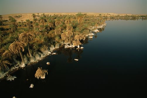 Lake Chad and The Dunes of Mao