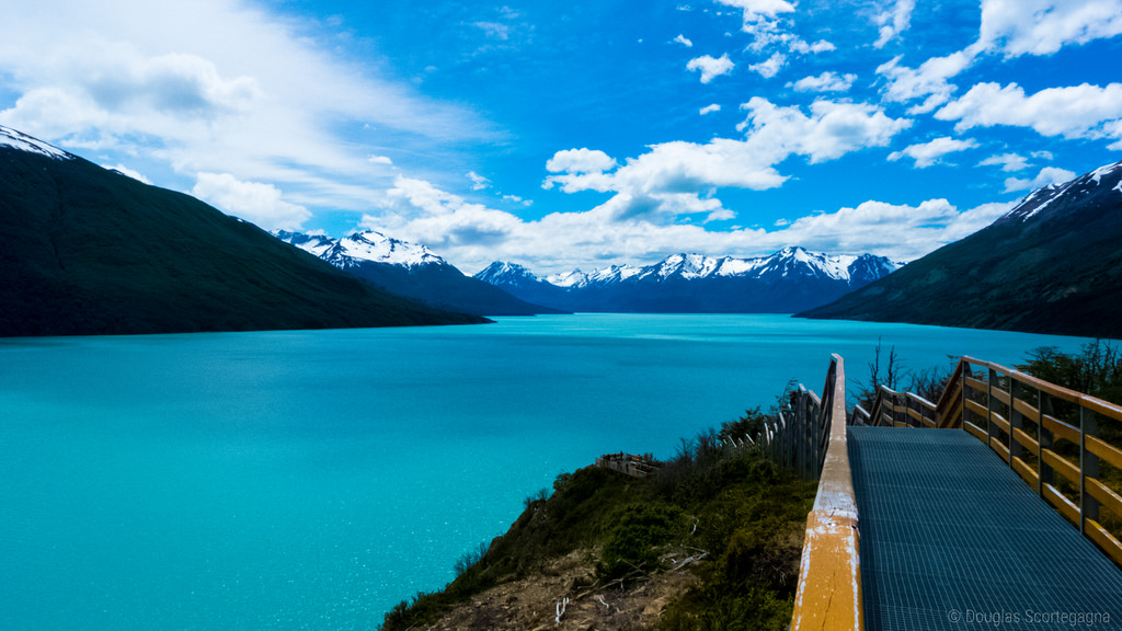 Lake Argentino and Cerro Buenos Aires (From El Calafate)