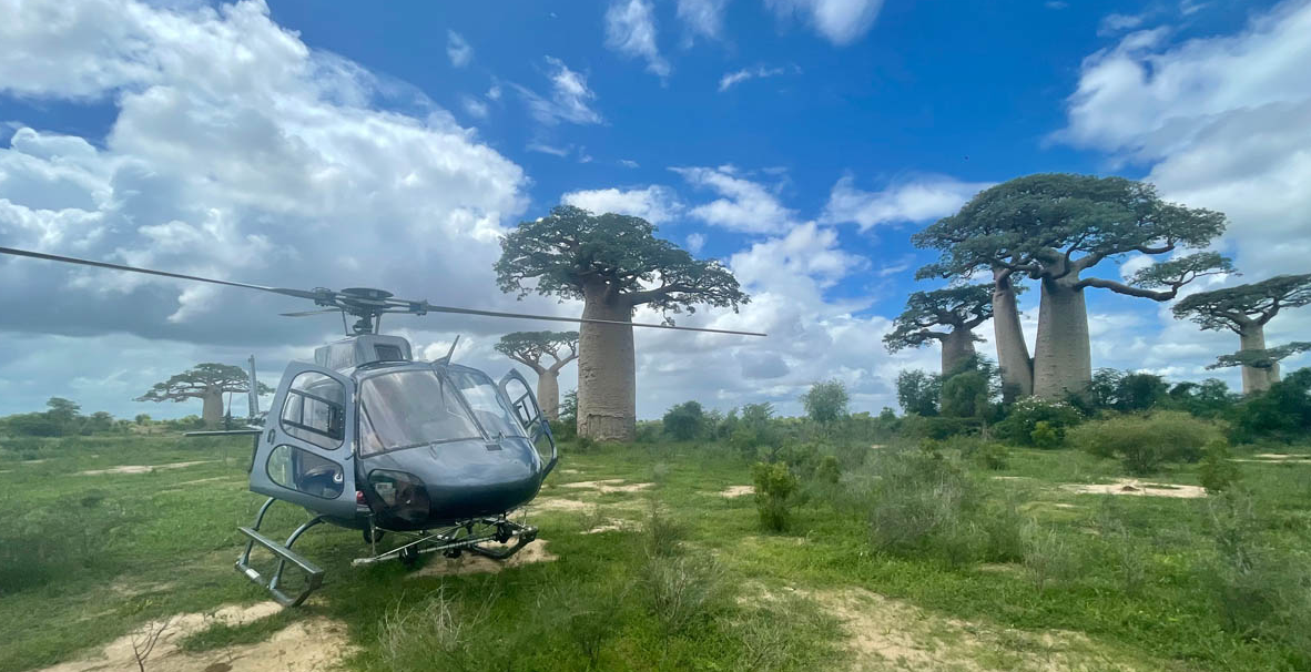 Helicopter Rental Tour: Madagascar Sky Adventure