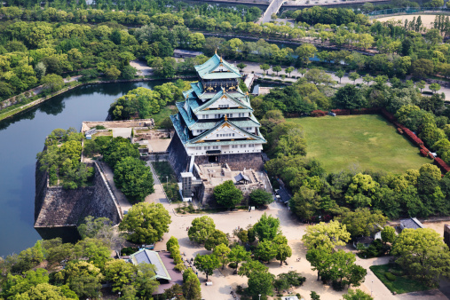 Helicopter Osaka Castle Flightseeing