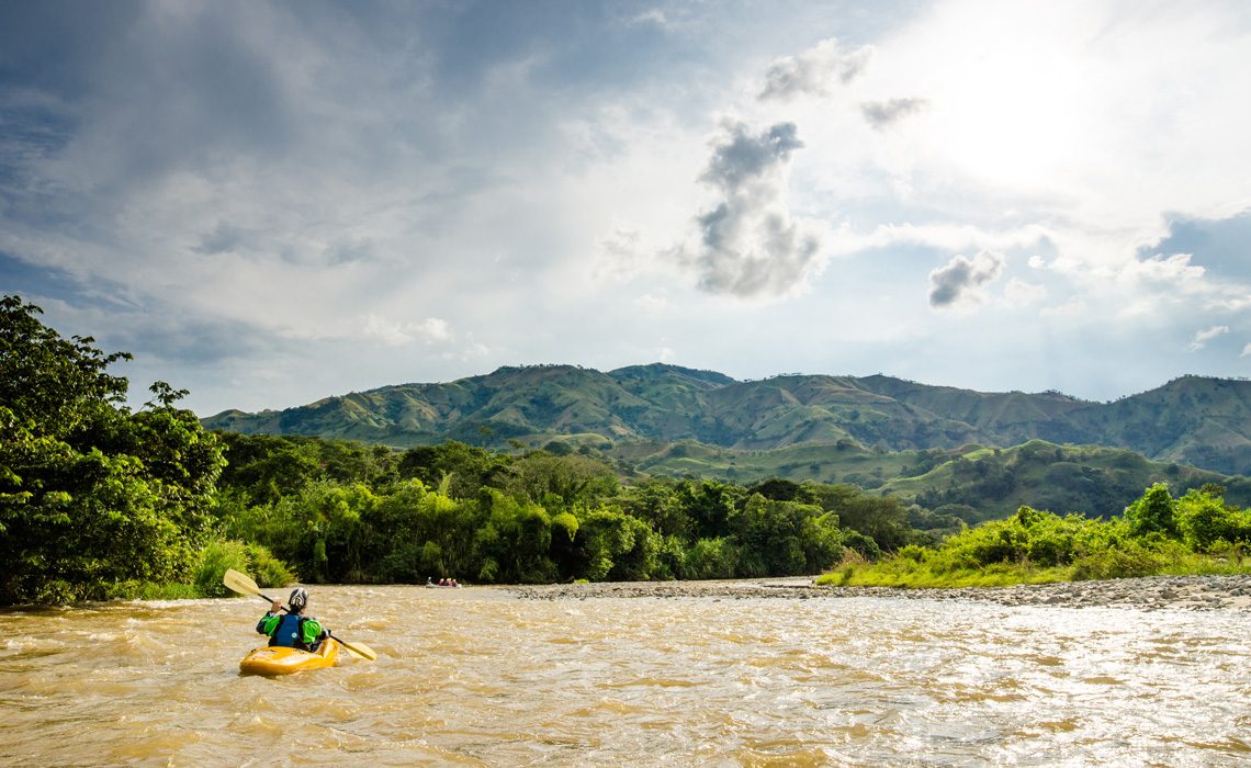 Kayak Lesson from Medellin