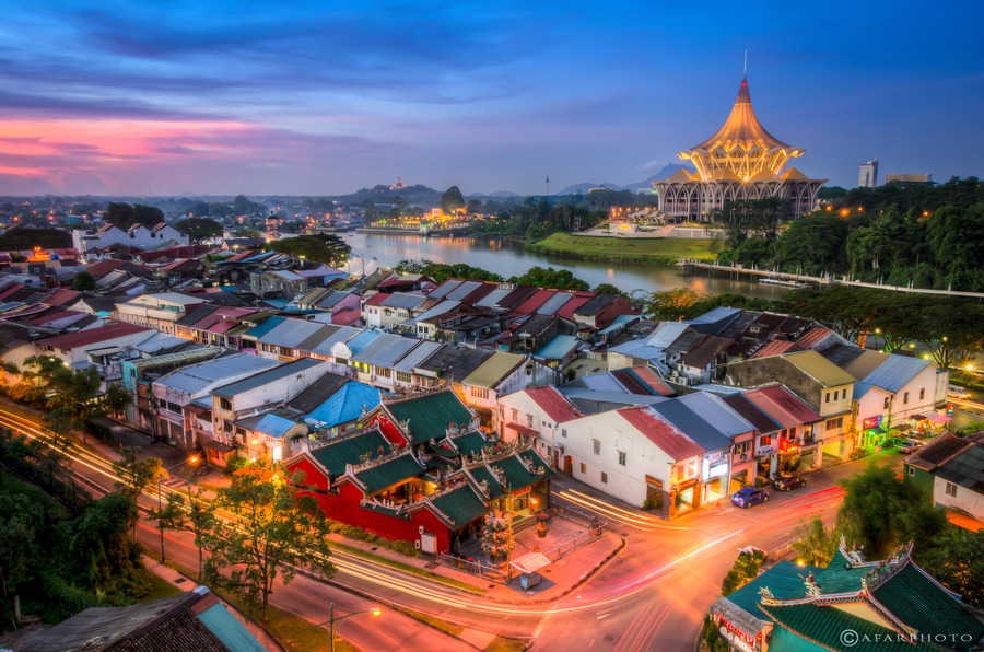 Kuching Helicopter Tour - Sarawak Seashores and Santubong Mountain