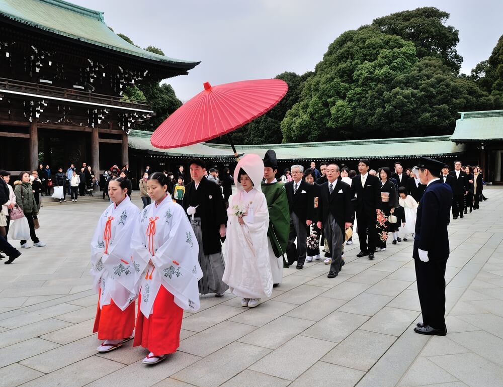 Traditional Shinto Wedding in Tokyo