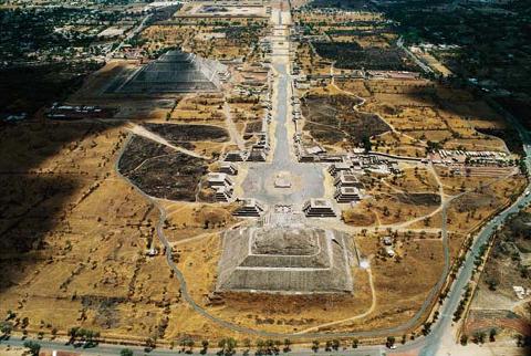 teotihuacan aerial mexico pyramids city bing survey history ruins aztec helicopter tour pyramid