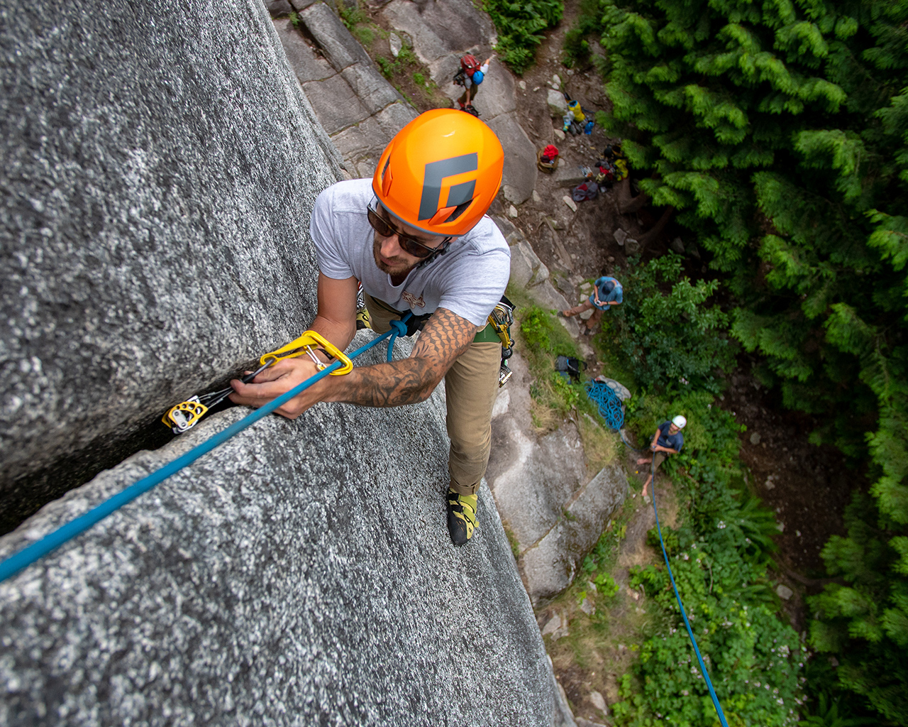 Trad Lead Climbing Course Alberta