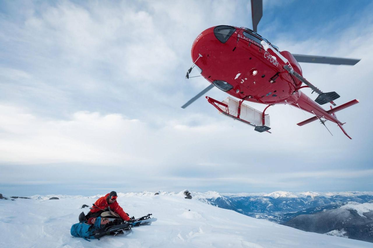 Heli-Accessed Ski-touring - Jim Habrel Hut