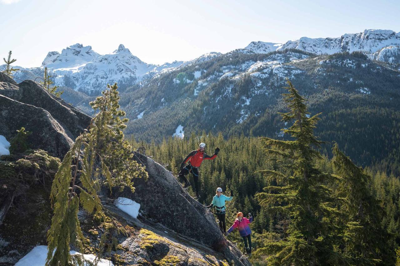 Squamish Via Ferrata - without lift tickets