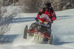 Single Rider Snowmobile: 6 Hour Rental