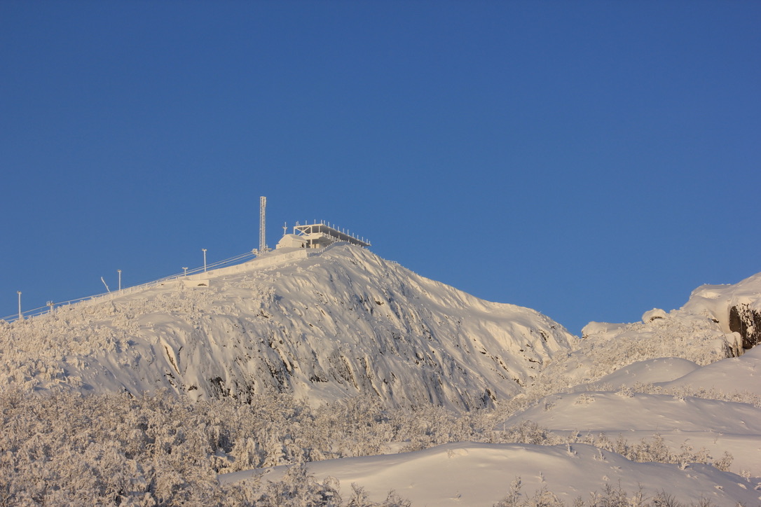 Ski School at the Luossavaara Ski Hill