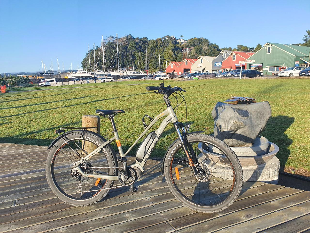 Half Day E-Bike Hire in association with Twin Coast Cycle Transport