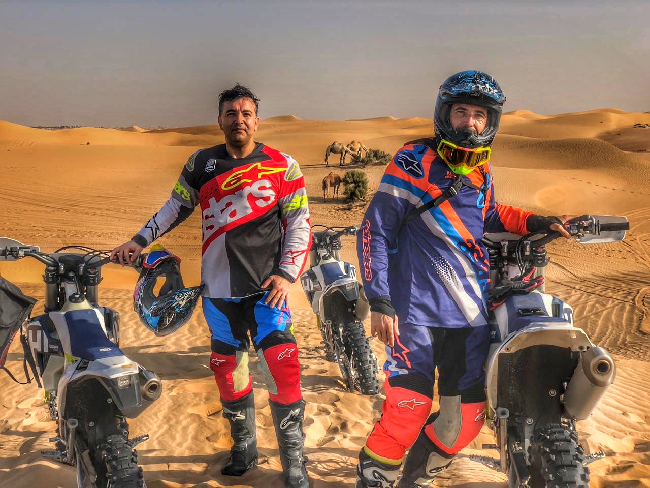 Desert Enduro Motorbike Tour (Husqvarna fe450 2018) -2hr Beginner