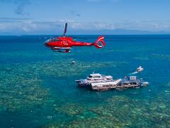 06: Moore Reef | Departs Cairns on Heli, Returns to Fitzroy on Catamaran 