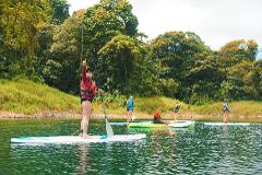 STAND UP PADDLE BOARD SUP ON LAKE ARENAL  