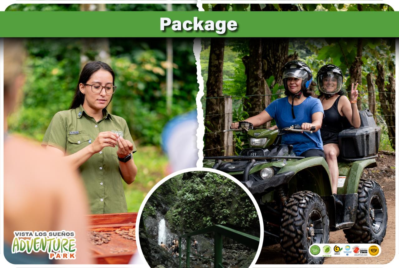ATV DOUBLE TOUR + CHOCOLATE EXPERIENCE SHORE EXCURSION FROM CALDERA & PUNTARENAS