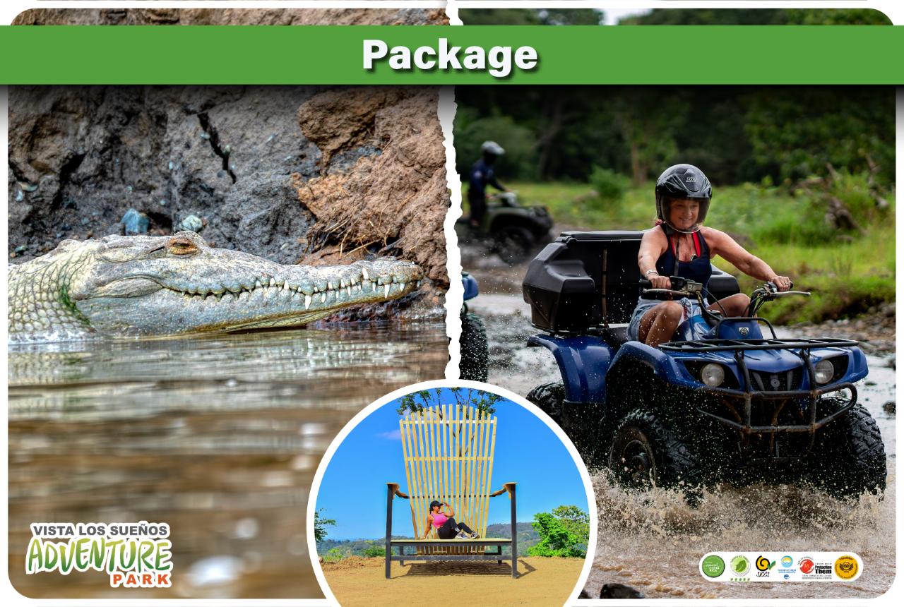 CROCODILE SAFARI + ATV TOUR SHORE EXCURSION FROM CALDERA & PUNTARENAS