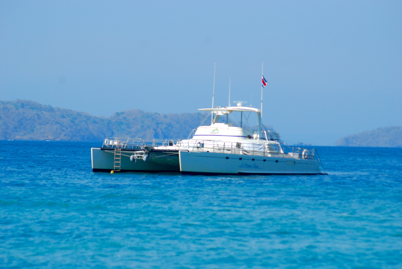 catamaran tour to tortuga island