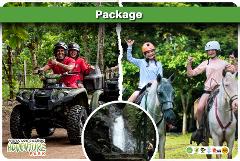 HORSEBACK RIDING + 2 HRS DOUBLE ATV + WATERFALLS COMBO