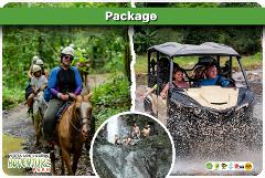 HORSEBACK RIDING + 2 HRS QUADRUPLE BUGGY + WATERFALLS COMBO