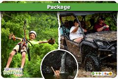 ZIP LINE + QUADRUPLE 2 HRS BUGGY COMBO