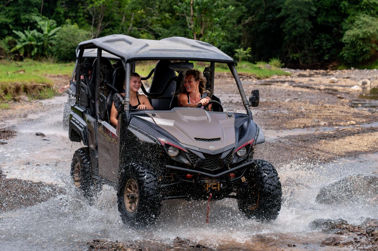 3 Hour Double Buggy Tour Including Beach & Waterfalls 