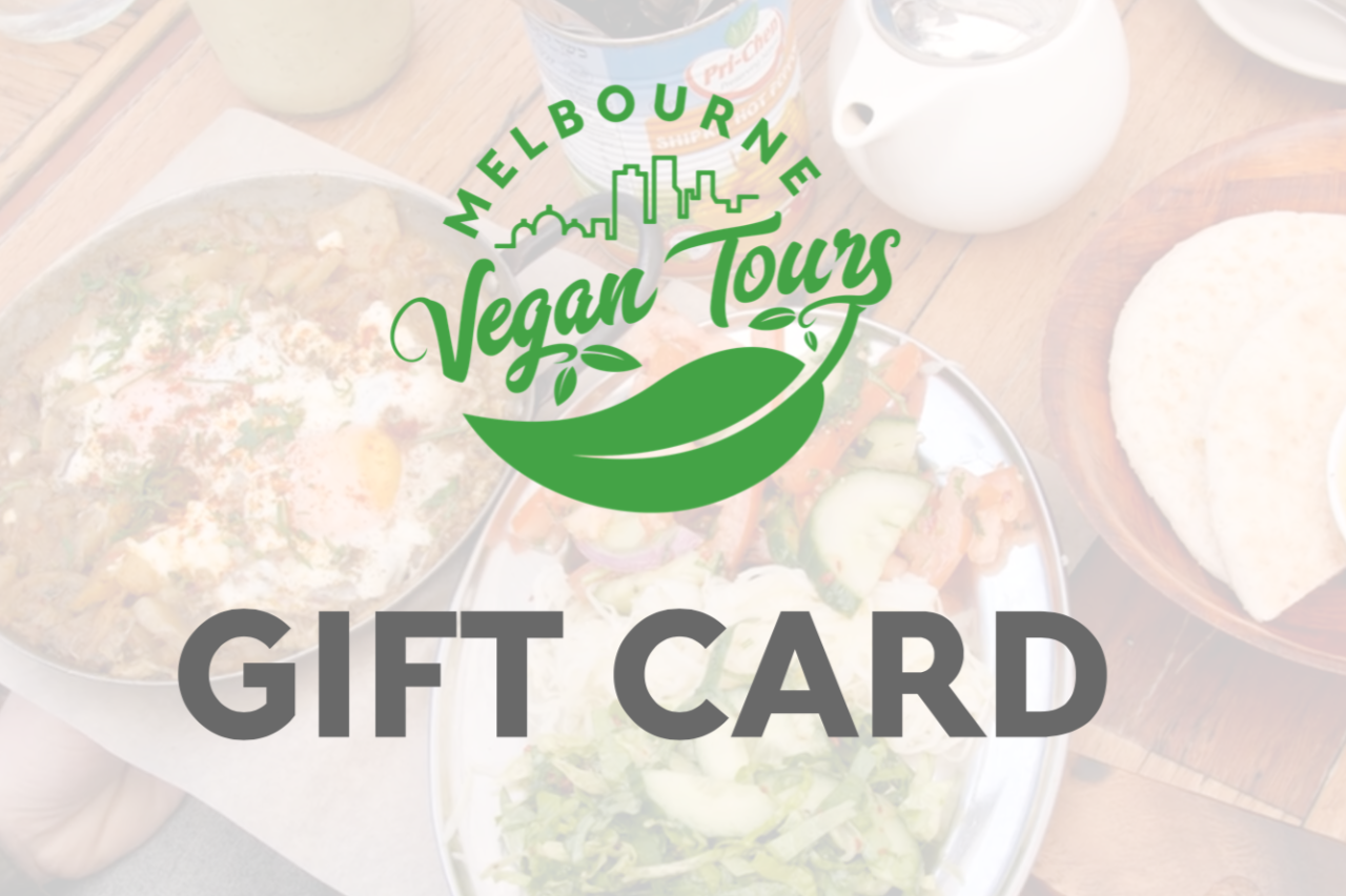 Melbourne Vegan Tours Gift Card