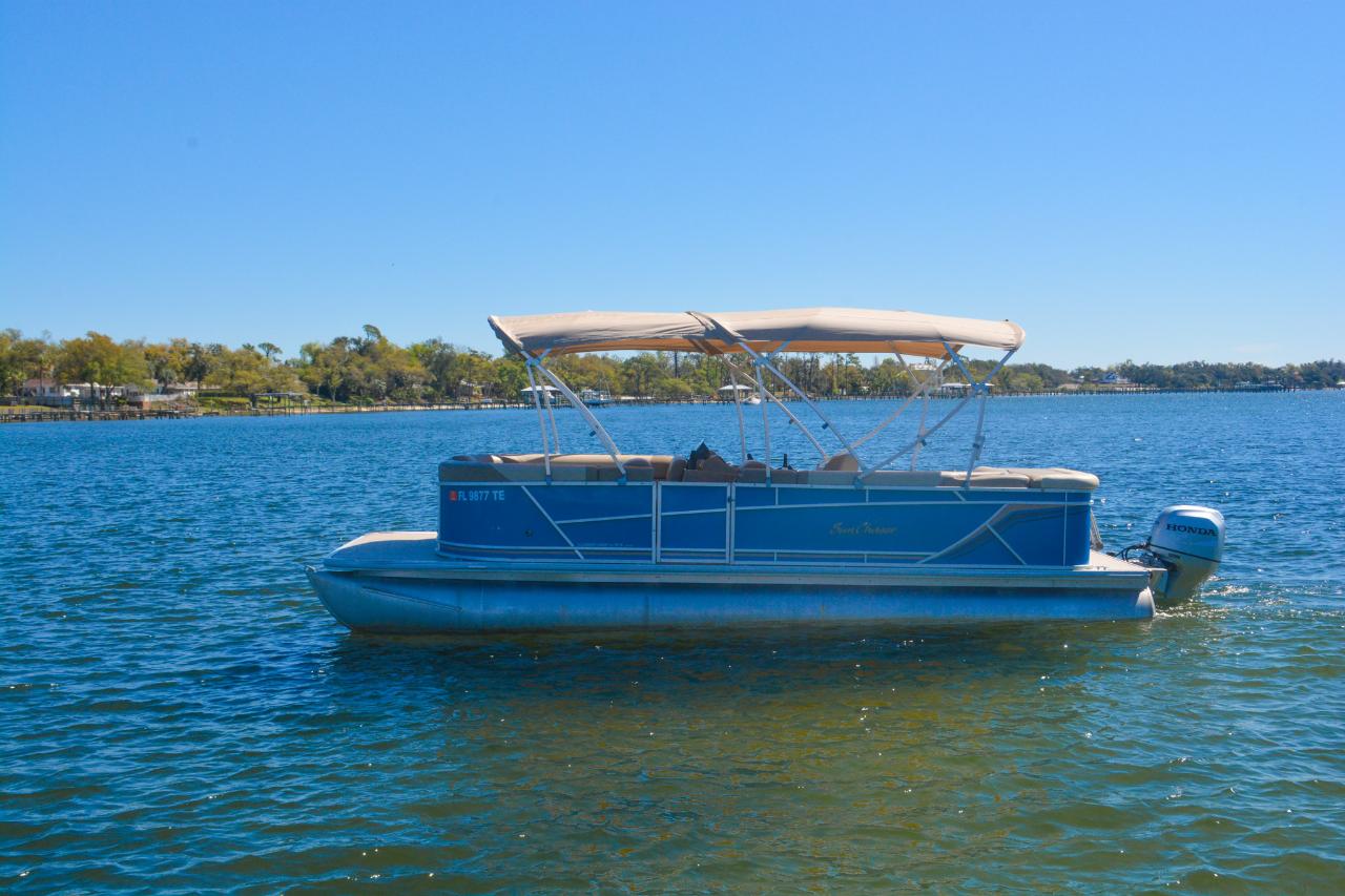 Deluxe Pontoon Boat - Half Day