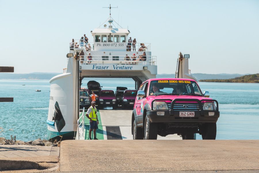 K'gari Ferry (Vehicle Barge) Ticket (DEPARTURE)